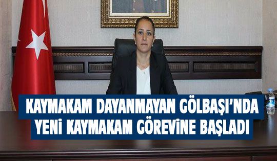 Yeni kaymakam görevine başladı