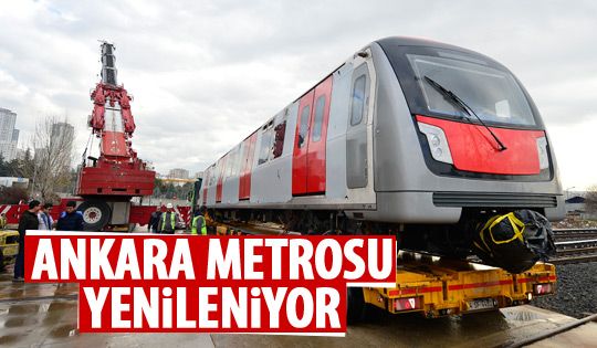 Yeni metro vagonları teslim alındı