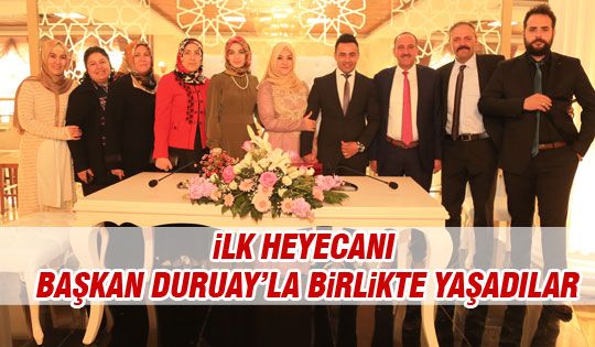 Yeni Nikah Salonunda Evet Dediler