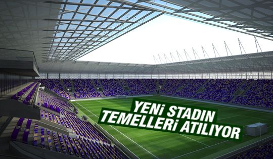 Yeni stadın temelleri atıldı