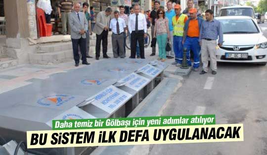 Yeraltı çöp konteynerleri geliyor