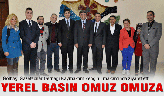 Yerel basın omuz omuza