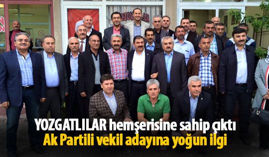 Yozgatlılar hemşerilerine sahip çıktı