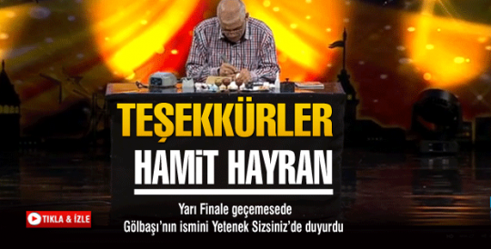 Yüreğin yeter...