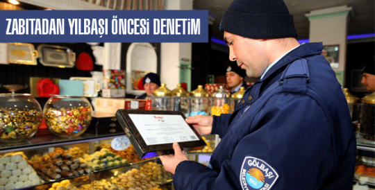 Zabıtadan Yılbaşı öncesi denetim