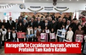 Karagedik’te Çocukların Bayram Sevinci: Protokol Tam Kadro Katıldı