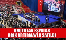 OTOBÜS, ANKARAY VE METROLARDA UNUTULAN EŞYALAR AÇIK ARTIRMAYLA SATILDI