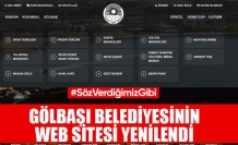 GÖLBAŞI BELEDİYESİNİN WEB SİTESİ YENİLENDİ