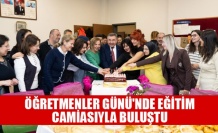 YAKUP ODABAŞI, ÖĞRETMENLER GÜNÜ'NDE EĞİTİM CAMİASIYLA BULUŞTU