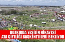 BOZKIRDA YEŞİLİN HİKAYESİ: ATA ÇİFTLİĞİ BAŞKENTLİLERİ BEKLİYOR