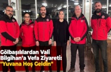 Gölbaşılılardan Vali Bilgihan’a Vefa Ziyareti