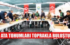GÖLBAŞI’NDA YERLİ ATA TOHUMLARI TOPRAKLA BULUŞTU