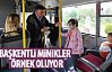 Ankaralı miniklerden örnek davranış