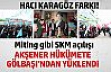 Hacı Karagöz'ün SKM açılışını Akşener yaptı