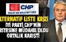 Millet ittifakında liste krizi