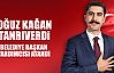 Oğuz Kağan Tanrıverdi Başkan Yardımcısı olarak atandı