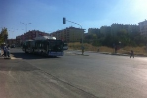 Gölbaşı'nda Metrobüs turu