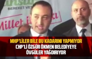 CHP'li Özgür Ökmen'den MHP'li Belediyeye...