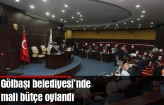 Gölbaşı Belediyesi 2021 Mali Bütçesi Meclisten...