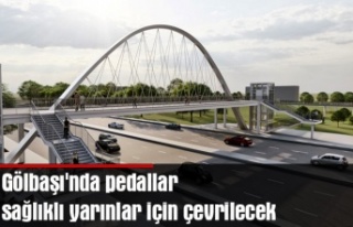 Gölbaşı'nda pedallar, sağlıklı yarınlar...