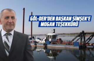 GÖL-DER'den Başkan Şimşek'e Mogan teşekkürü