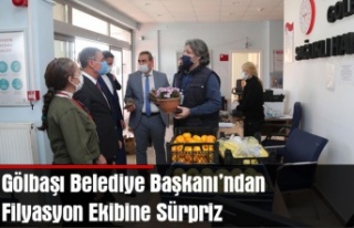 Gölbaşı Belediye Başkanı’ndan Filyasyon Ekibine...