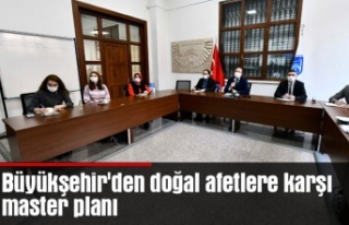 Büyükşehir'den doğal afetlere karşı master...