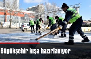 Büyükşehir kışa hazırlanıyor