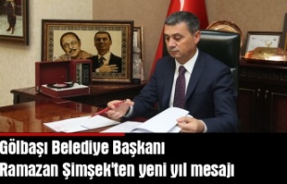 Gölbaşı Belediye Başkanı Ramazan Şimşek'ten...