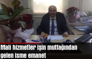 Mali hizmetler işin mutfağından gelen isme emanet