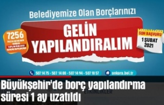 Büyükşehir'de borç yapılandırma süresi...