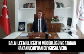 Hakan Uçar'dan duygusal veda mesajı