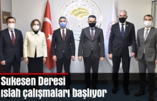 Sukesen Deresi Islah Çalışmaları Başlıyor