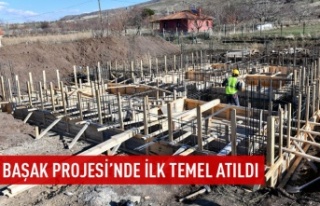 Başak Projesi'nde ilk temel atıldı