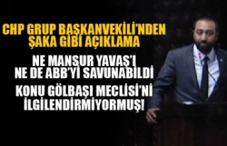 CHP'Lİ ÖKMEN'DEN ŞAKA GİBİ AÇIKLAMA