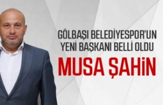 Gölbaşı Belediyespor'un yeni başkanı belli...