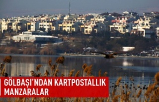 Gölbaşı’ndan Kartpostallık Görüntüler