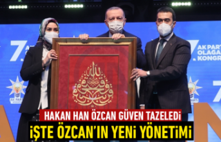 Hakan Han Özcan güven tazeledi