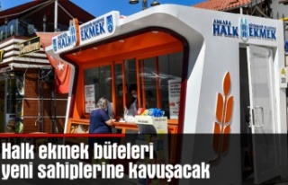 Halk ekmek büfeleri yeni sahiplerine kavuşacak