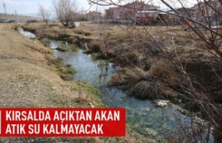 Kırsalda açıktan akan atık su kalmayacak