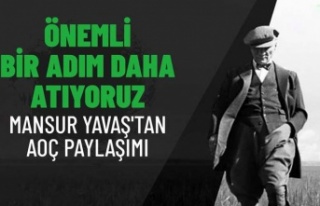 Mansur Yavaş: Ata'mızın emanetine sahip çıkıyoruz