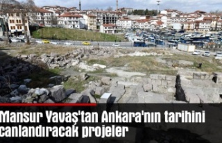 Mansur Yavaş'tan Ankara'nın tarihini canlandıracak...