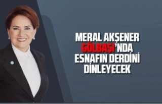 Meral Akşener Gölbaşı'na geliyor