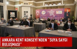 Ankara kent konseyi'nden "suya saygı buluşması"