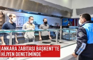 Ankara zabıtası Başkent'te hijyen denetiminde