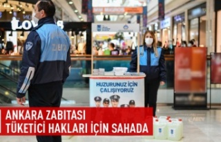 Ankara Zabıtası tüketici hakları için sahada