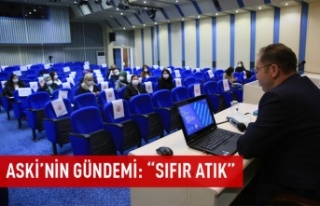 ASKİ'nin gündemi: 'Sıfır Atık'