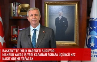 Başkent'te iyilik hareketi sürüyor: Mansur...