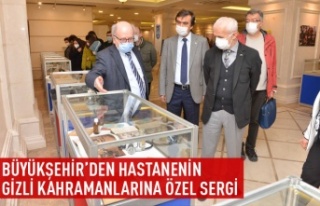 Büyükşehir'den hastanenin gizli kahramanlarına...