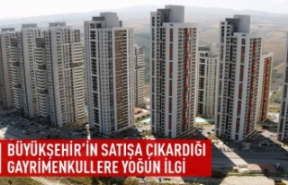 Büyükşehir'in satışa çıkardığı gayrimenkullere...